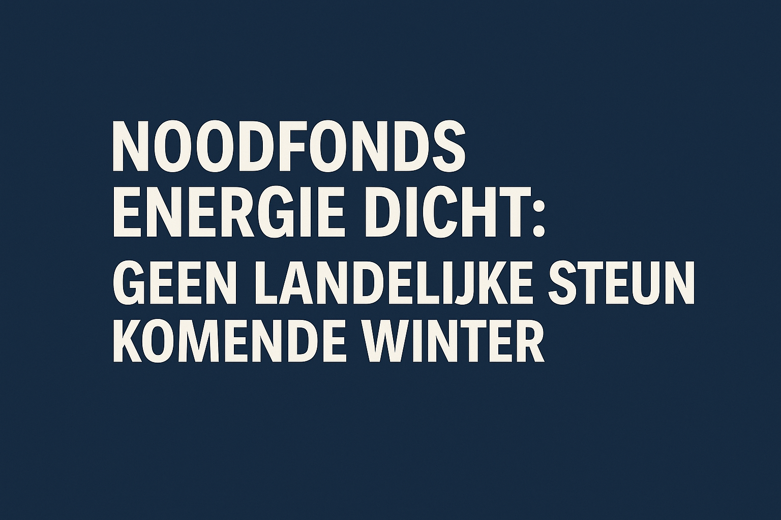 energie-noodfonds